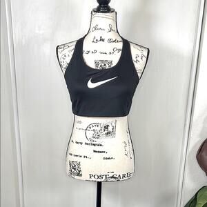 Nike Women's Black Racerback Sports Bra size XL